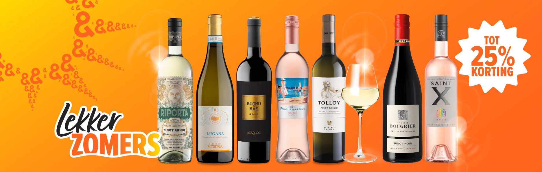 Zomerse wijn deals. Ontdek de smaken van de zomer! Nu extra voordelig 